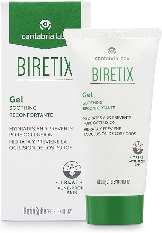 Soothing Gel for Acne-Prone Skin - Cantabria Labs Biretix Soothing Gel — photo N2