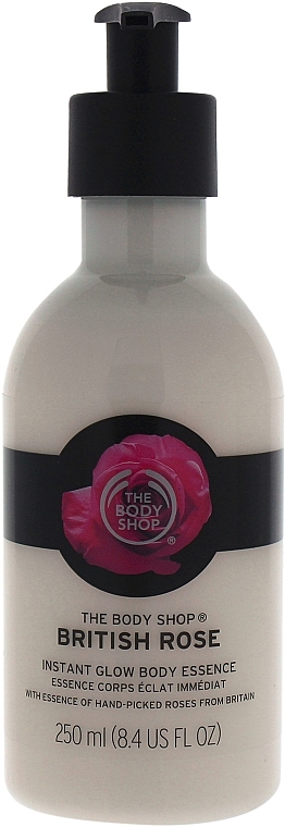 Body Lotion - The Body Shop British Rose Instant Glow Body Essence Lotion — photo N2