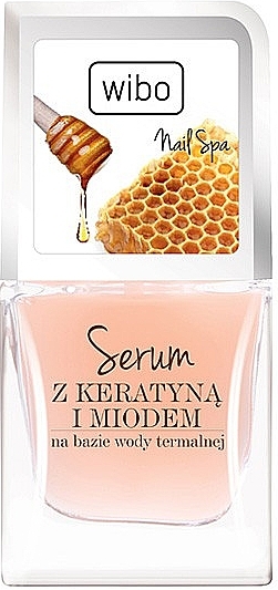 Keratin & Honey Nail Conditioner-Serum - Wibo Nail Spa Serum — photo N1