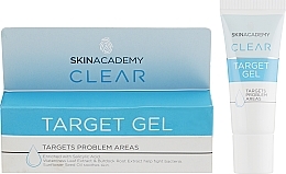 Spot Face Gel for Problem Skin - Skin Academy Clear Target Gel — photo N1