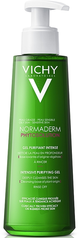 Face Cleansing Gel - Vichy Normaderm Phytosolution Intensive Purifying Cleansing Gel — photo N2