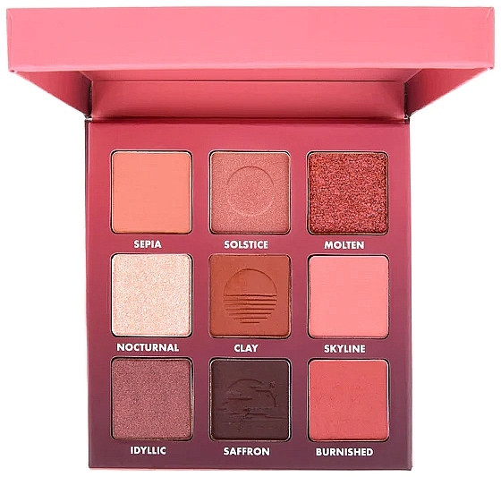 Eyeshadow Palette - Barry M Hazy Sunset Eyeshadow Palette — photo N1