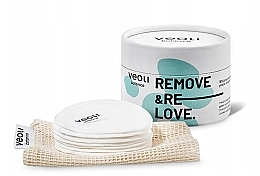 Reusable Makeup Remover Pads - Veoli Botanica Remove And Relove — photo N2