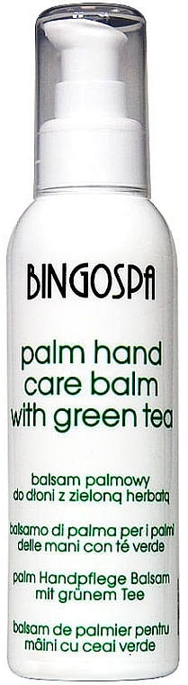 Hand Balm with Green Tea - BingoSpa — photo N1