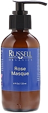 Fragrances, Perfumes, Cosmetics Cream Mask for Mature, Sensitive & Dry Skin - Russell Organics Rose Mask