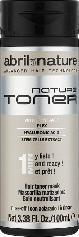 Toning Hair Mask - Abril et Nature Nature Toner Hair Toner Mask — photo N1