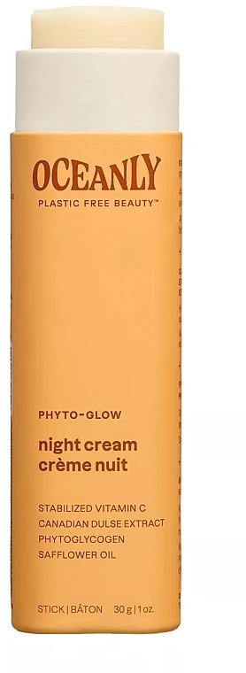 Vitamin C Night Face Cream Stick - Attitude Phyto-Glow Oceanly Night Cream — photo N2