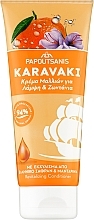 Fragrances, Perfumes, Cosmetics Repairing Conditioner with Greek Saffron & Mandarin Extracts - Papoutsanis Karavaki Revitalizing Hair Conditioner