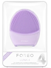 Face Cleansing Brush for Sensitive Skin - Foreo Luna 4 Sensitive Skin Lavender — photo N5