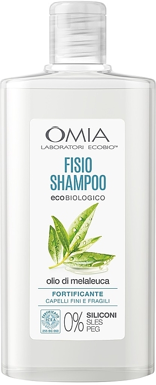 Tea Tree Oil Shampoo - Omia Laboratori Ecobio Melaleuca Shampoo — photo N1