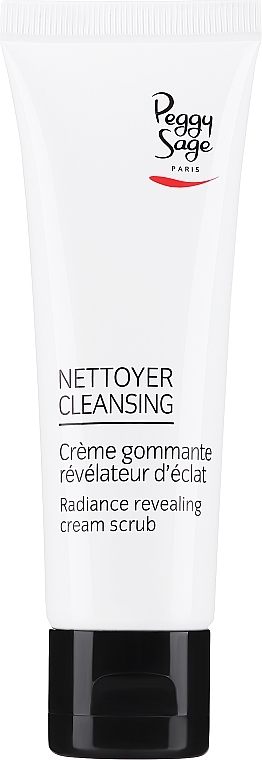 Facial Cream Scrub - Peggy Sage Nettoyer Cleansing Radiance Revealing Cream Scrub — photo N2