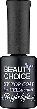 Fragrances, Perfumes, Cosmetics Gel-Polish Shimmery Top - Beauty Choice UV Top Coat