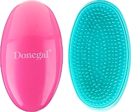 Hair Brush, 1231, pink-green - Donegal — photo N1