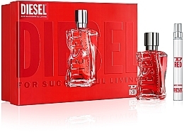 Fragrances, Perfumes, Cosmetics Diesel D Red - Set (edp/50ml+edp/10ml)