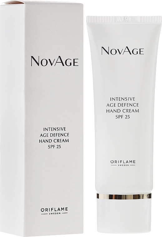 Intensive Age Defence Hand Cream - Oriflame NovAge Intensive Age Defence Hand Cream SPF25 — photo N1