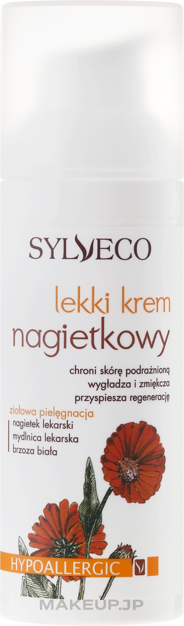 Light Face Cream "Calendula" - Sylveco Face Cream — photo 50 ml