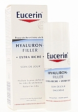 Day Cream for Face - Eucerin Hyaluron-Filler Extra Riche Day Cream — photo N1