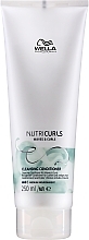 Cleansing Conditioner for Curly & Wavy Hair - Wella Professionals Nutricurls Cleansing Conditioner for Waves and Curls — photo N1