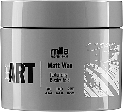Fragrances, Perfumes, Cosmetics Matte Hair Wax - Mila Professional BeART Matt Wax