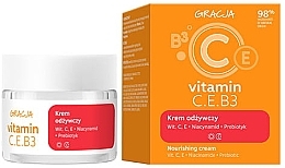 Nourishing Face Cream - Gracja Vitamin C.E.B3 Cream  — photo N2