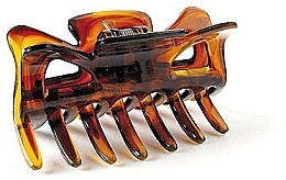 Fragrances, Perfumes, Cosmetics Hair Clip FA-5814, large, amber - Donegal 