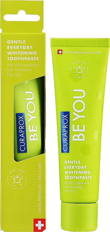 Apple & Aloe Toothpaste - Curaprox Be You Explorer Toothpaste — photo N2