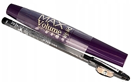 Fragrances, Perfumes, Cosmetics Set - Delia Max Volume (mascara/12ml + eye/pencil/1g)