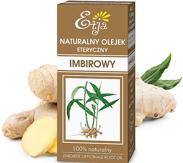 Ginger Natural Essential Oil - Etja Zinigiber Officinale Root Oil — photo N1