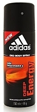 Fragrances, Perfumes, Cosmetics Adidas Deep Energy - Deodorant