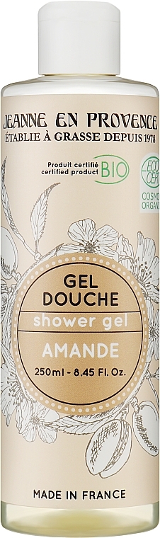 Almond Shower Gel - Jeanne en Provence BIO Almond Shower Gel — photo N1