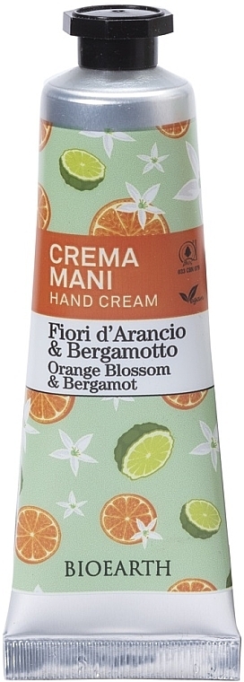 オレンジ ブラッサム&ベルガモット ハンド クリーム - Bioearth Family Orange Blossom & Bergamot Hand Cream	 — photo N1