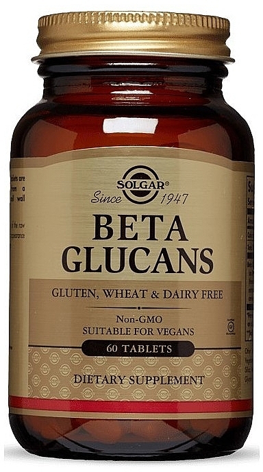 Dietary Supplement 'Beta Glucans' - Solgar Beta Glucans — photo N4