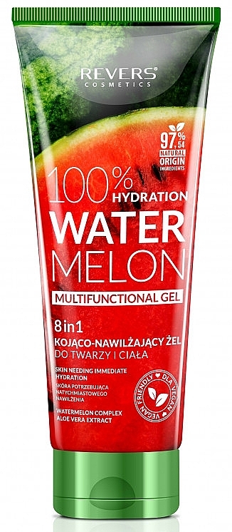 Multifunctional Gel 'Watermelon' - Revers Watermelon Multifunctional 8 in 1 Gel — photo N1