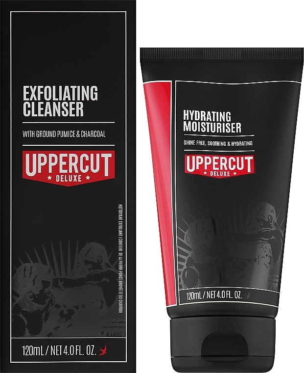 Face & Beard Cleansing Peeling - Uppercut Deluxe Exfoliating Cleanser — photo N2