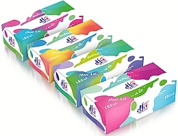 Two-Layer Tissues 'Friendly', 150 pcs, in a white-green box - Elfi Maxi Box — photo N2