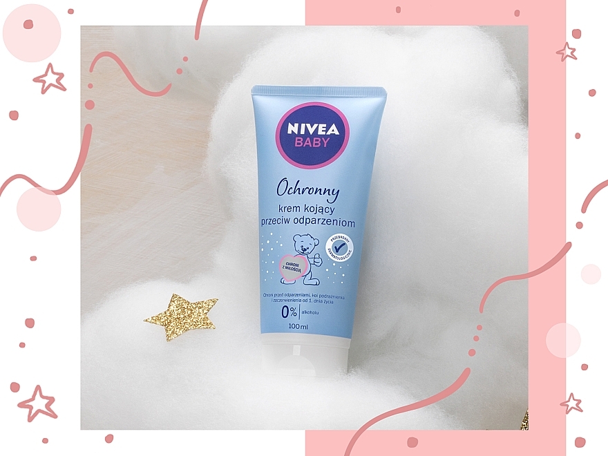 Soothing Diaper Rash Cream "Baby" - NIVEA Baby Cream — photo N2