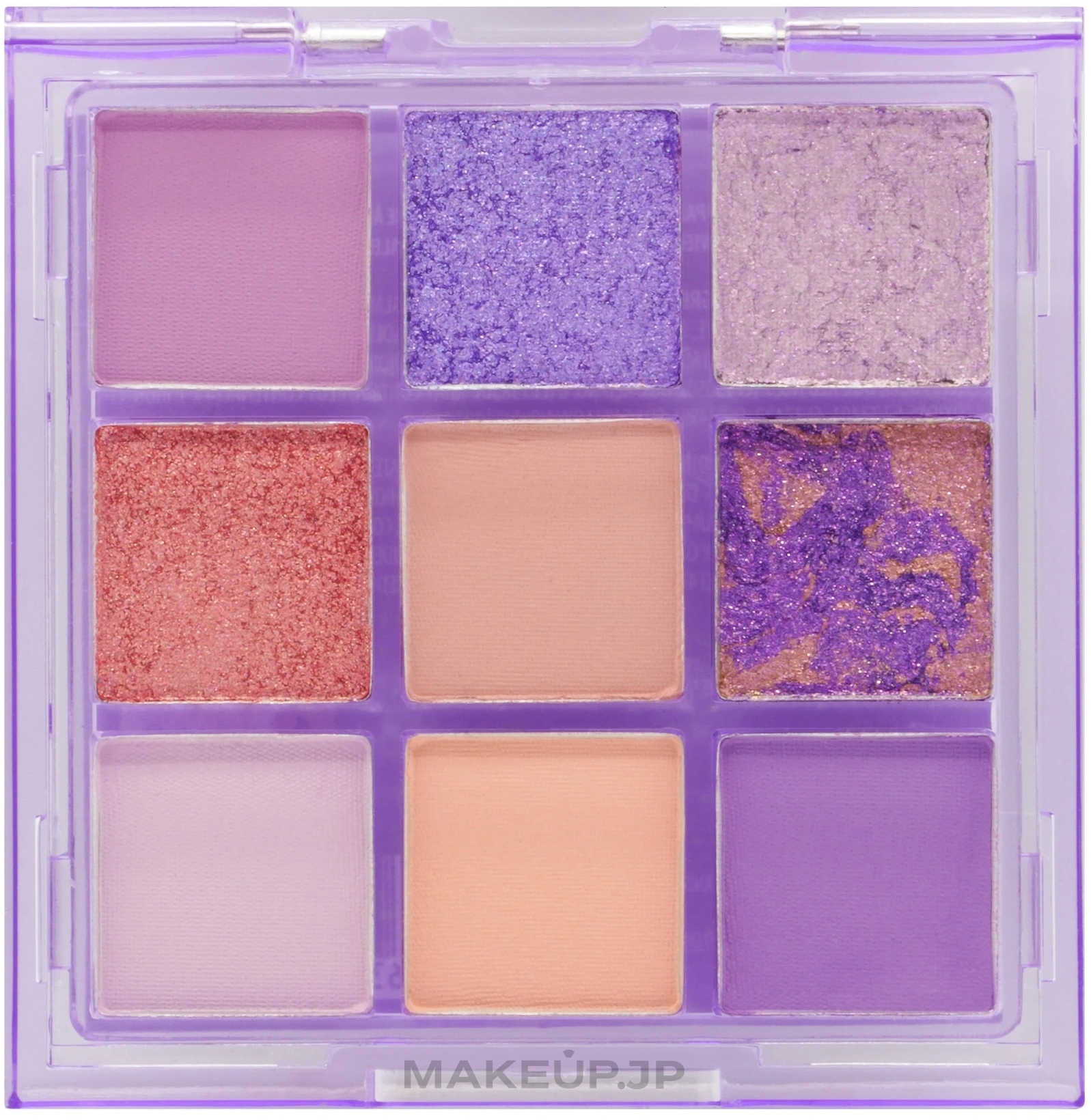 Eyeshadow Palette - W7 Soft Hues Pressed Pigment Palette — photo Amethyst