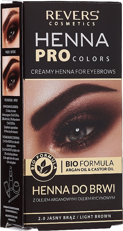 Cream Henna - Revers Henna Pro Colors  — photo N1