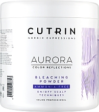 Ammonia Free Bleaching Powder, scent-free - Cutrin Aurora Bleach Powder No Ammonia — photo N1