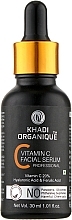 Fragrances, Perfumes, Cosmetics Natural Rejuvenating Face Serum with Vitamin C - Khadi Organique Vitamin C Facial Serum