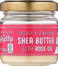 Fragrances, Perfumes, Cosmetics Shea Butter with Rose Oil - Zoya Goes Pretty Shea Butter With Rose Oil Organic Cold Pressed