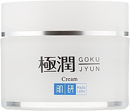 Fragrances, Perfumes, Cosmetics Nourishing Hyaluronic Face Cream - Hada Labo Gokujyun Hydrating Cream