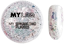 Nail Polish - MylaQ My Sparkling Flakes — photo N1