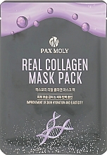 Collagen Sheet Mask - Pax Moly Real Collagen Mask Pack — photo N1