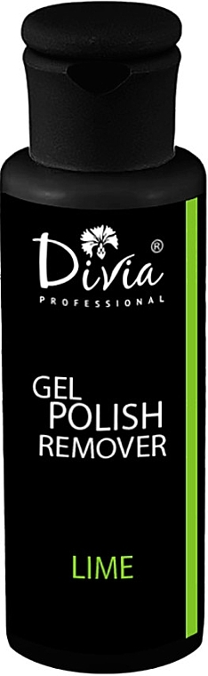 Gel Polish Remover with Lime Extract - Divia Gel Nail Remover — photo N1