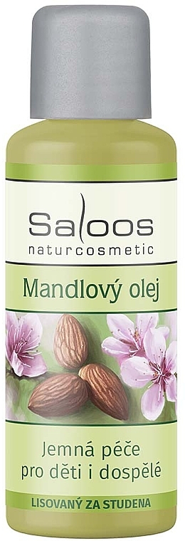 Cold Pressed Vegetable Almond Oil - Saloos Sweet Almond Oil — photo N1