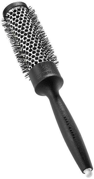 Hair Brush, 30 mm - Acca Kappa Tourmaline Comfort Grip — photo N1