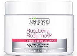 Fragrances, Perfumes, Cosmetics Body Mask - Bielenda Professional Raspberry With Guarana Bio-Caffeine Body Mask