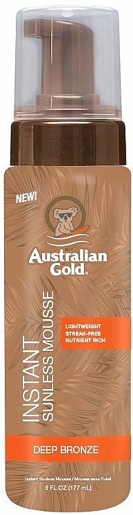 Self-Tanning Mousse - Australian Gold Instant Sunless Mousse — photo N1