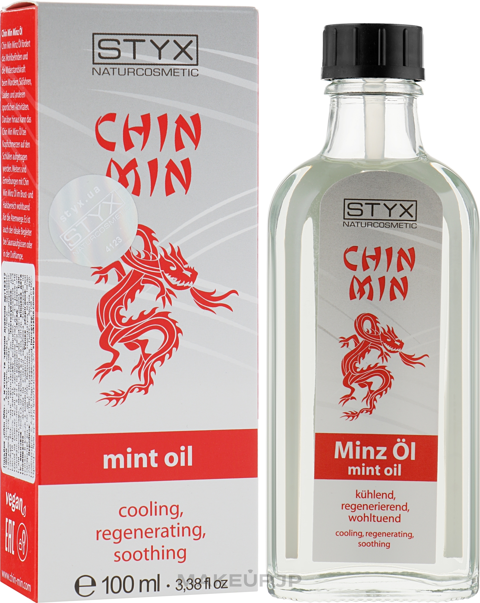 Lotion Chin Min with Mint and Tea Tree - Styx Naturcosmetic Chin Min Minz Oil — photo 100 ml
